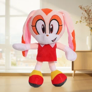 27cm Sonic the Hedgehog Rabbit Plush Stuffed Plushies Animal Kids Birthday Toy - Picture 1 of 4