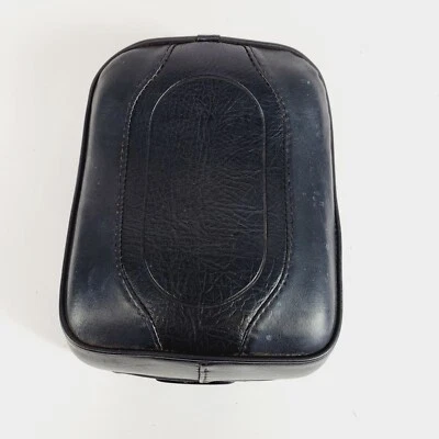 Genuine Vintage OEM Harley Davidson Rear Pillion Seat - FXR '82-'94 (Black) - Image 1 of 4