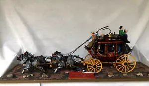 soldats far west diligence 4 chevaux - Imagen 1 de 14