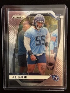 2024 Panini Prizm J.C. Latham RC Rookie #334 - Picture 1 of 2