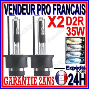2 AMPOULE XENON D2R 35W HID A GAZ AU EN POUR LAMPE FEU PHARE D ORIGINE 85126 12V - Bild 1 von 5