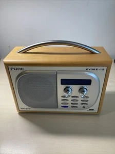 Immaculate Pure Evoke-1S DAB/FM Radio Maple Wood Finish PARTS ONLY NOT WORKING - Picture 1 of 7