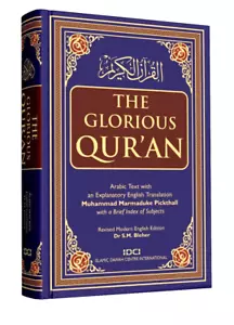 THE GLORIOUS QUR'AN The Quran Arabic Text with anExplanatory English Translation - Picture 1 of 1