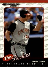 A9884- 2001 Donruss Rookies BB Card #s R1-R105 -You Pick- 10+ FREE US SHIP