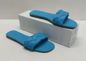 Sandalias sin cordones azules FOREVER 21 mujer - talla 8,5 - Imagen 1 de 8