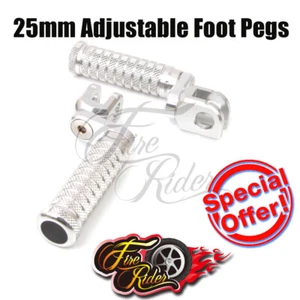 SI CNC Footpegs 25mm Extend Rider Kit For Suzuki GSX-R750 00-03 00 01 02 03 - Picture 1 of 4