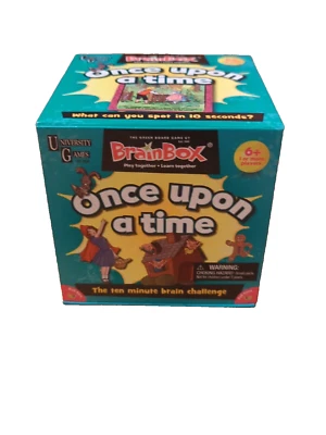 BrainBox Once Upon a Time Trivia Game Fun Educational  For Ages 6+ - Image 1 of 4