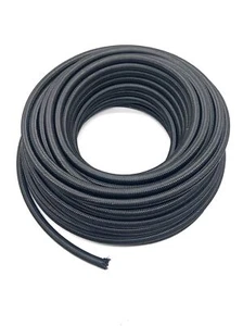 1m AN4 Nylon Leitung Gewebemantel Kraftstoff Öl Benzin Vacuum Schlauch Dash 4 - Bild 1 von 2