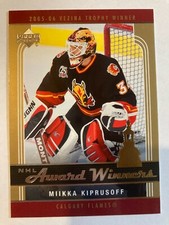 2006-07 Upper Deck Award Winners MIIKKA KIPRUSOFF #AW2 Calgary Flames Insert