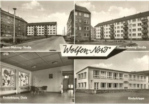 AK Wolfen - Nord - Kinderkrippe - Mehringstraße um 1960 - Bild 1 von 1