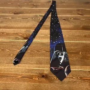 Star Wars Darth Vader Video Art Ralph Marlin 1995 Necktie Vintage - Picture 1 of 6