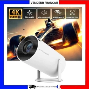 Projecteur Magcubique HY300 PRO Expérience Home Cinéma 4K Extérieur Android 5G - Photo 1/26