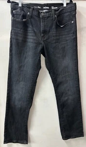 Urban Pipeline Black Slim Straight Jeans 32/30 Ultimate Flex Denim - Picture 1 of 11