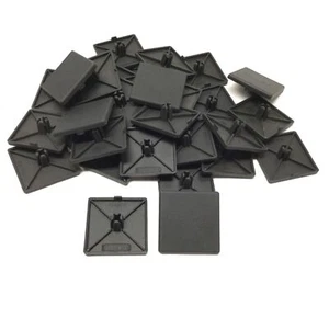 Lot of 29 Maytec 1.42.2060060.2 Black Square Cover Cap 60x60mm, Ø12mm x 14mm - Picture 1 of 3