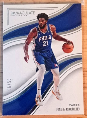 Joel Embiid /49💎💎- 2022 Panini Immaculate - 76ers  - Image 1 of 3