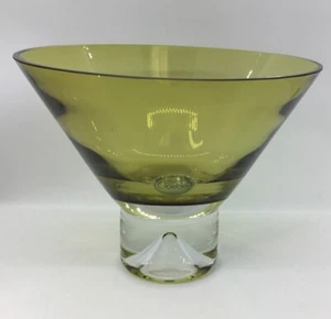 Goebel grüne Glasschale Mid Century Modern - Bild 1 von 6