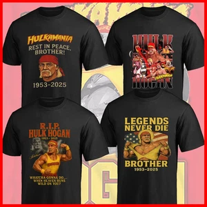 Hulk Hogan Memorial Legends Never Die Brother 1953–2025 T Shirt Full Size S-5XL - Picture 1 of 3