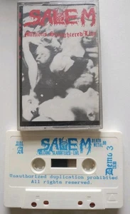 Salem – Millions Slaughtered Demo Cassette Doom Death Metal 1990 - Picture 1 of 5
