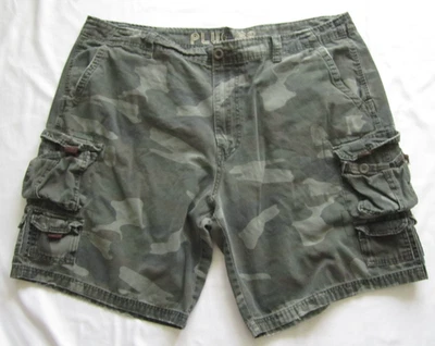 Men Plugg Camo Cotton Cargo Shorts Sz 44 (MP339) - Image 1 of 4