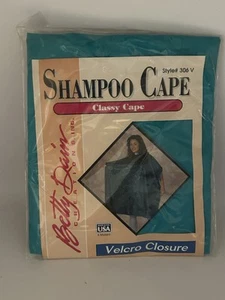 Cape à shampooing Betty Dain en vinyle années 90 - Photo 1/2