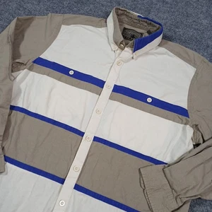 Spindle River Southwestern Cowboy Hemd Herren Medium Colorblock Western Rodeo - Bild 1 von 11