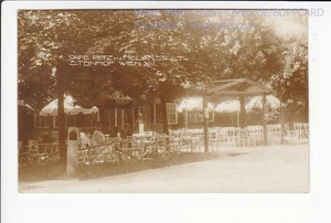 WIEN 13 , HIETZING , FOTOKARTE STEINHOF , CAFE PETZ , 1937  Q - Picture 1 of 2
