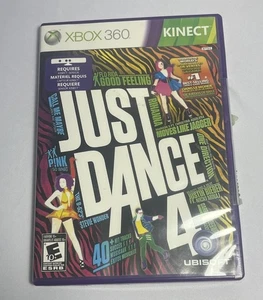 Just Dance 4 Microsoft Xbox 360 Kinder Kinect Familienspiel CIB - Bild 1 von 3