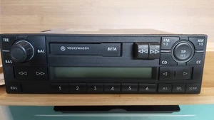 Autoradio VW Beta V mit CODE Blau Rote Beleuchtung Gebraucht - Bild 1 von 5