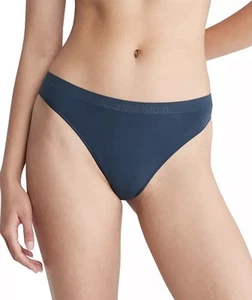 Calvin Klein Biancheria Intima Donna Bonded Flex Vita Media QD3958, S Colore:Inchiostro - Foto 1 di 4