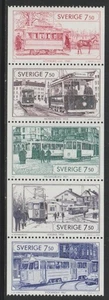Sweden 1995 Sc # 2127-31 MNH OG - Picture 1 of 1