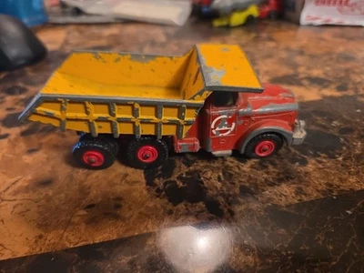 1960s Vintage Matchbox Super Kings Scammell Contractor Tipper Truck K-10/19 - Image 1 of 4