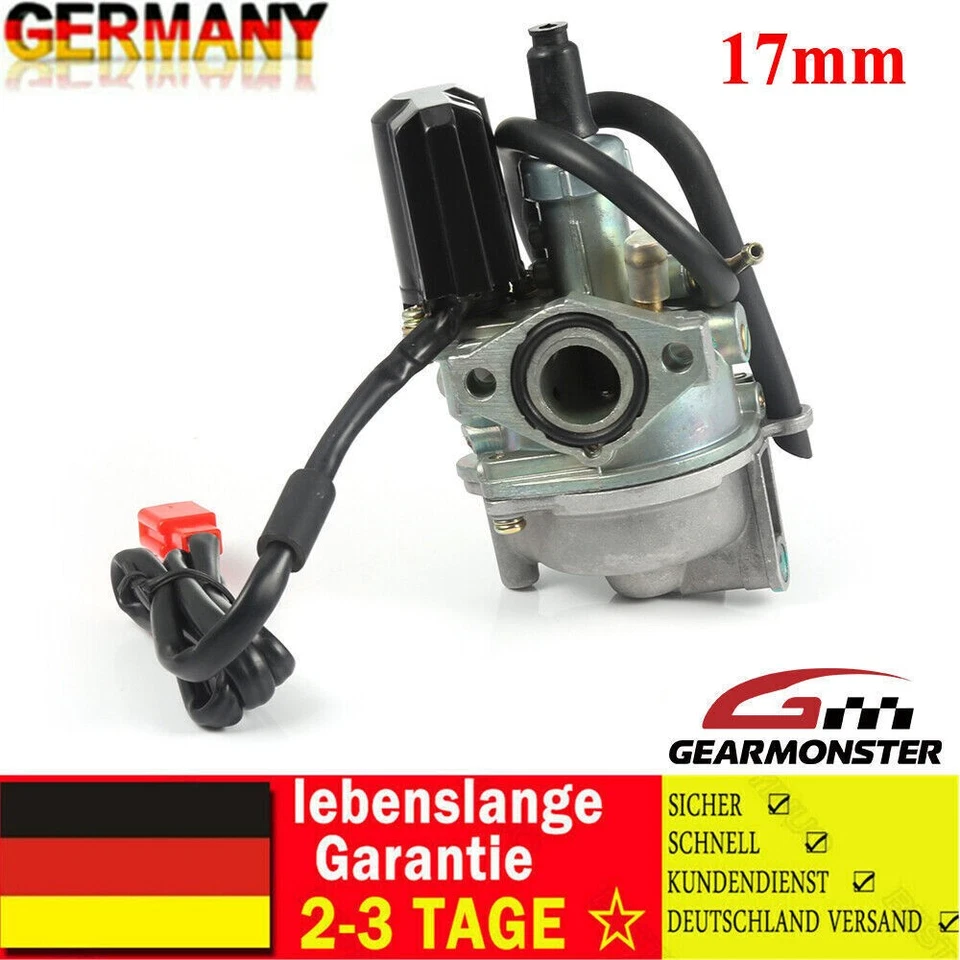 Vergaser für Honda SJ 50 Bali X8R SZX 50 S X Cross Roller Sport Vergaser 17mm - Bild 1 von 4