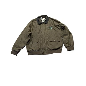 Cutter & Buck Bomberjacke bestickt Capurro Trucking Logo braun Größe XXL - Bild 1 von 7