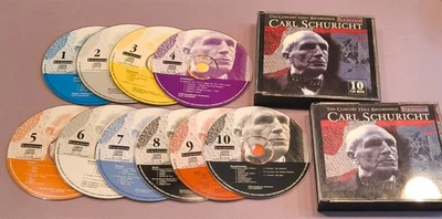 CARL SCHURICHT The Concert Hall Recordings 2x Juwelcase 10x CD 2003 Scribendum - Bild 1 von 2