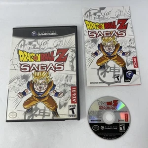 Dragon Ball Z: Sagas (Nintendo GameCube, 2005) Complete Tested With Case CIB - Picture 1 of 8