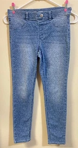 Wonder Nation Teen Plus Size XL (14-16) Elastic Waist Black Jeggings - Picture 1 of 3