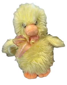 Peluche pulcino giallo vintage peep peluche 9" ritirato Ty 2005 peluche - Foto 1 di 10