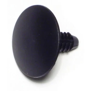7mm x 26mm x 20mm Black Plastic Fascia Panel Clips (15 pcs.) - Picture 1 of 1