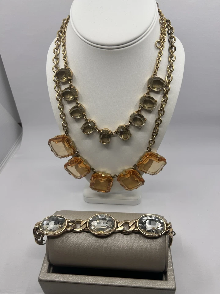 Impresionante J. Collares Crew Statement + Pulsera Bonus - ¡Listo para regalo de vacaciones! Foto 1 de 4