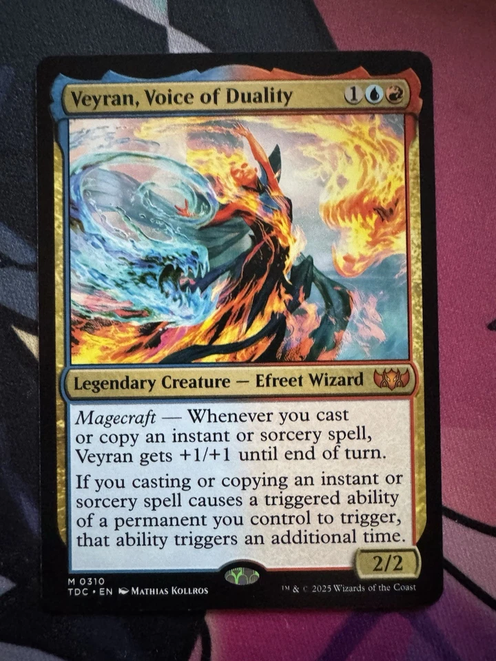 Veyran, Voice of Duality Commander Tarkir Dragonstorm MTG NM - Image 1 of 1