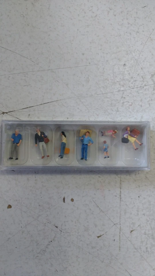 Figuras de escena de motel Preiser 1010251 HO Route 66 (juego de 7) Foto 1 de 1