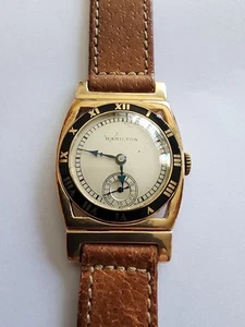 Vintage Hamilton Piping Rock 14k Gold, Original Movement, circa 1920s - Picture 1 of 11