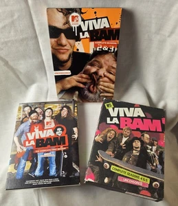 Viva La Bam Complete Series DVD Box Set Seasons 1 2 3 4 5 MTV Bam Margera - Picture 1 of 4