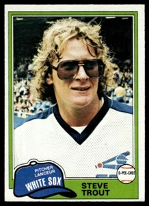 1981 O-Pee-Chee Gray Back Steve Trout Chicago White Sox #364 R41 - Picture 1 of 2