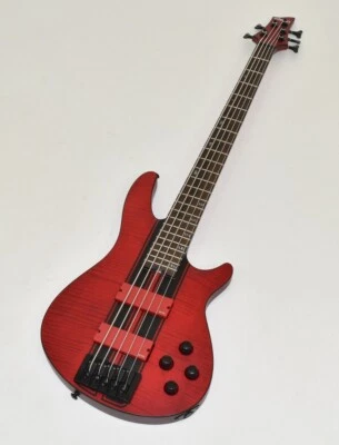 Schecter C-5 GT Bass Satin Trans Red B-Stock 0711 - Image 1 of 4