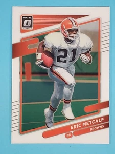 2021 Panini Donruss Optic Eric Metcalf Cleveland Browns #144 - Picture 1 of 2