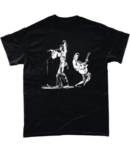 David Bowie Mick Ronson T Shirt Spiders From Mars Ziggy Stardust - Imagen 1 de 3