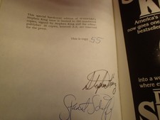 STEPHEN KING WHISPERS SIGNED LIMITED #55 AND 1 OF 20 PROOFS SIGNED BY PUBLISHER