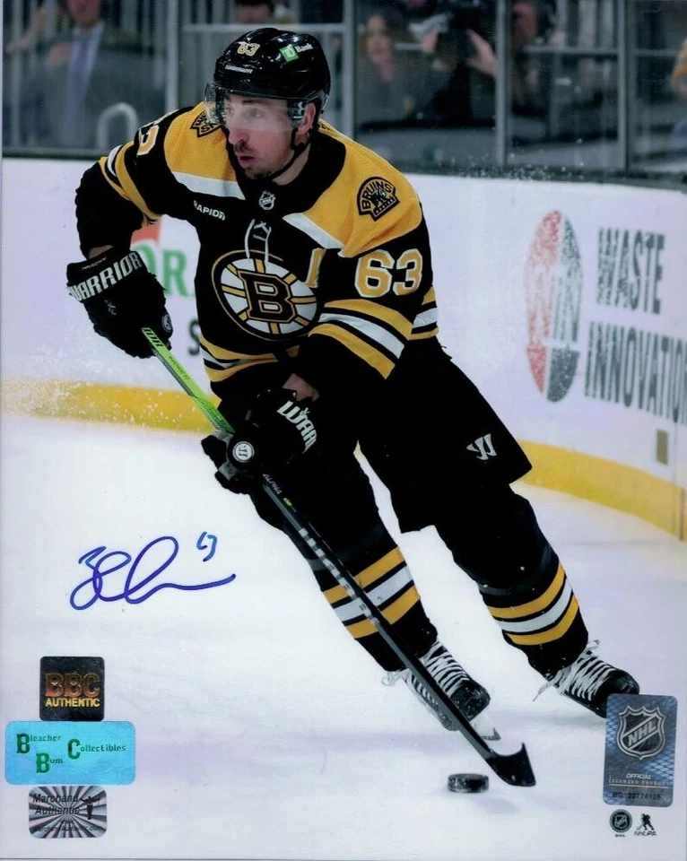 Fotografía 8x10 firmada autografiada por Brad Marchand Boston Bruins de la NHL hockey Foto 1 de 1