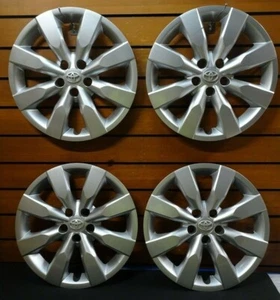 New Set (4pcs) 2014 2015 2016 FITS Toyota Corolla 16” Hubcaps Wheel Covers 61172 - Picture 1 of 4